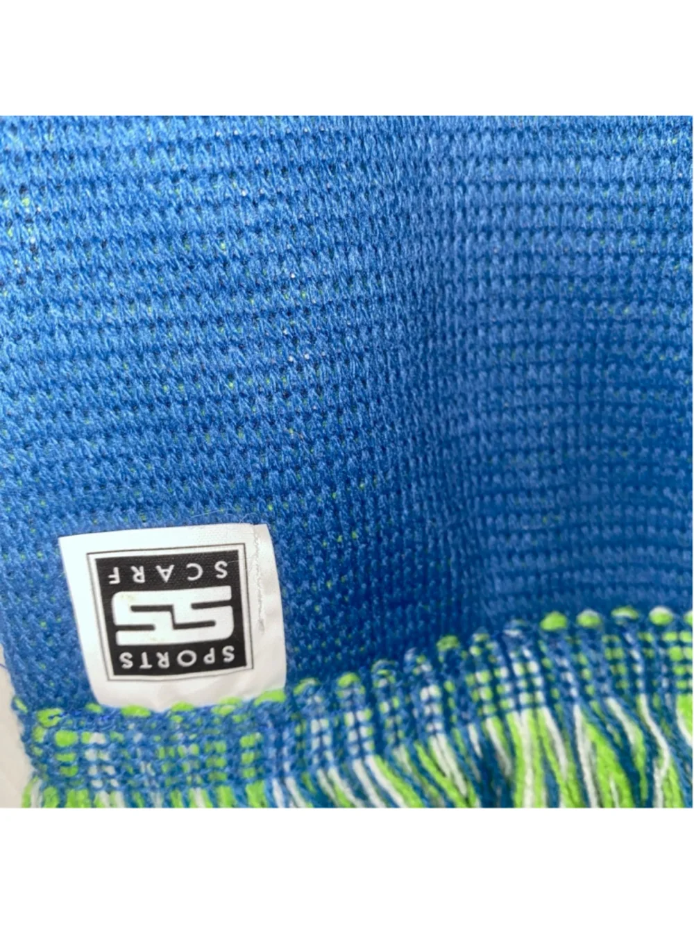 Adidas Seattle Sounders Football Club Blue Green Scarf